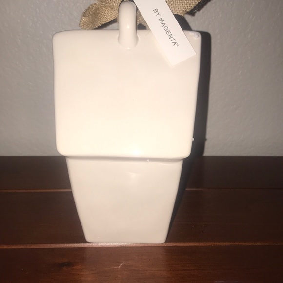 NWT Rae Dunn white rest Bird House! - Picture 3 of 3